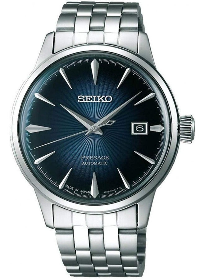 Seiko Mens Presage Automatic Watch with Stainless Steel Strap SARY123 - Image 1