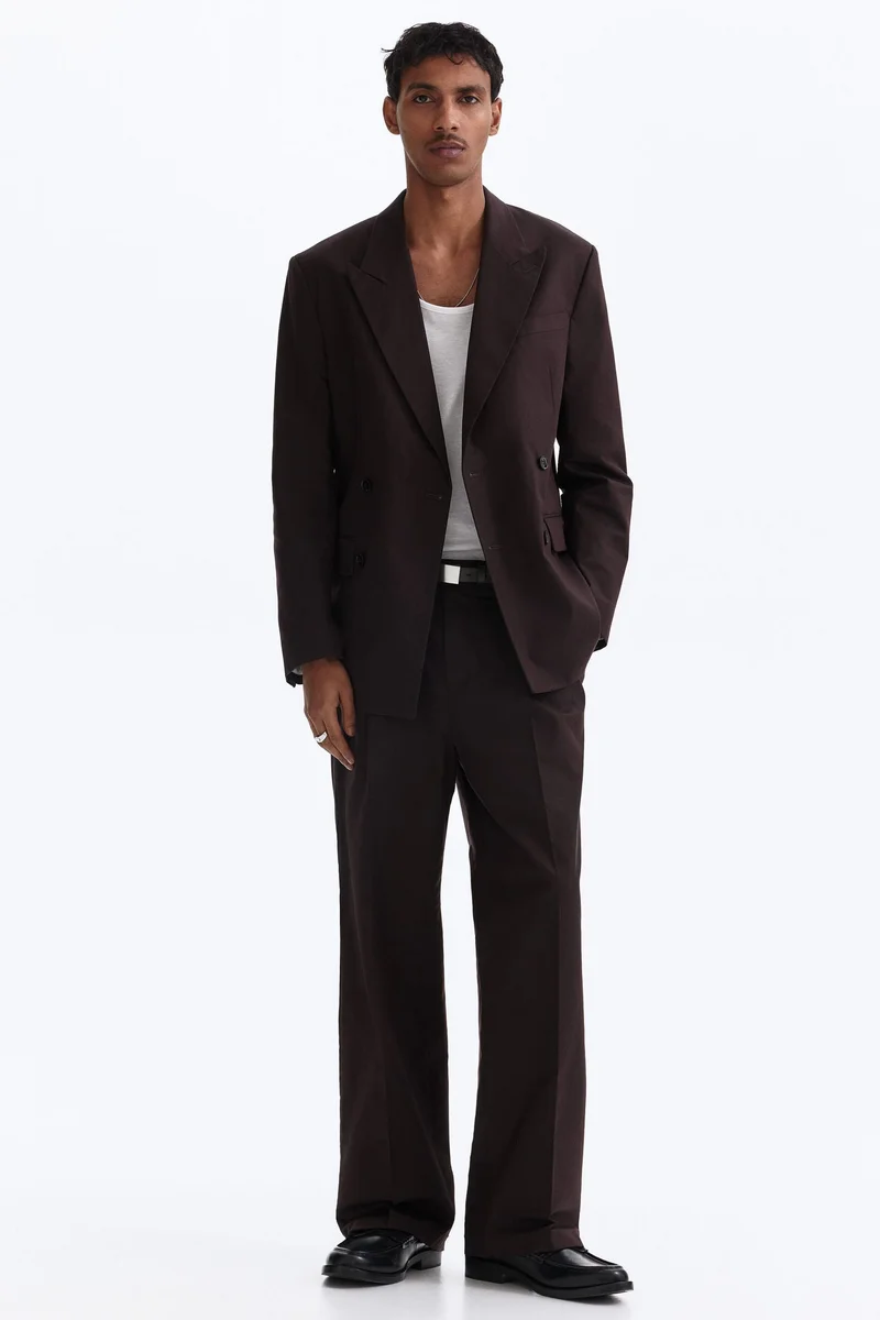 H&M Relaxed Fit Double-breasted blazer