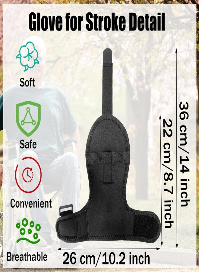 Aogigigio Stroke Hand Exercisers Gloves - Stroke Exercisers Equipment Accessories for Adults, Active Hands Gripping Aid Strengthener for Stroke Patients - Image 2