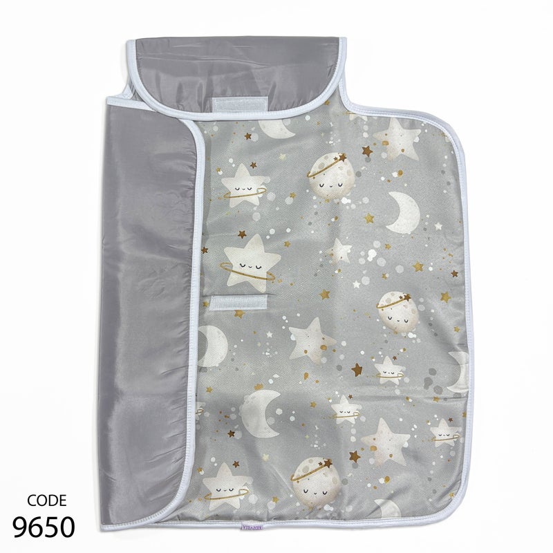 Kidzvilla Baby Changing Mat 3 Layers Waterproof - 75 × 65 cm -9650 - Image 2