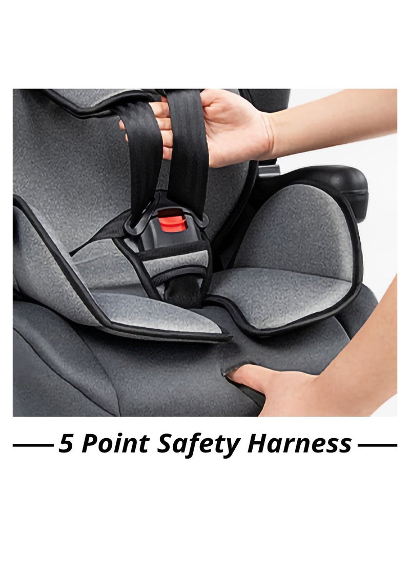 TEKNUM - Pack And Go Foldable Car Seat With Ace Diaper Bag - Grey - Image 1