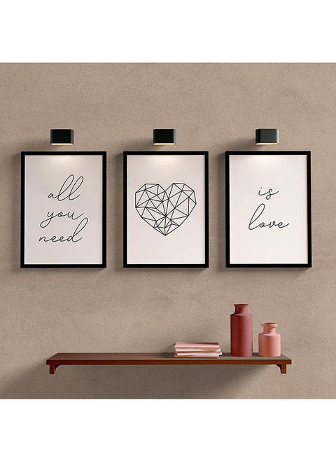 A set of 3 POSTER  IN FRAM