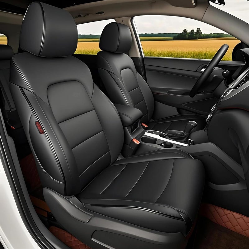 HKZ Custom Leather Seat Covers for Hyundai Tucson 2019-2021 - Image 1