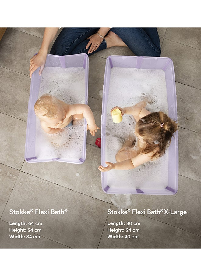 STOKKE Extra-Large Foldable Baby Flexi Bath X Large Lavender  - Image 4