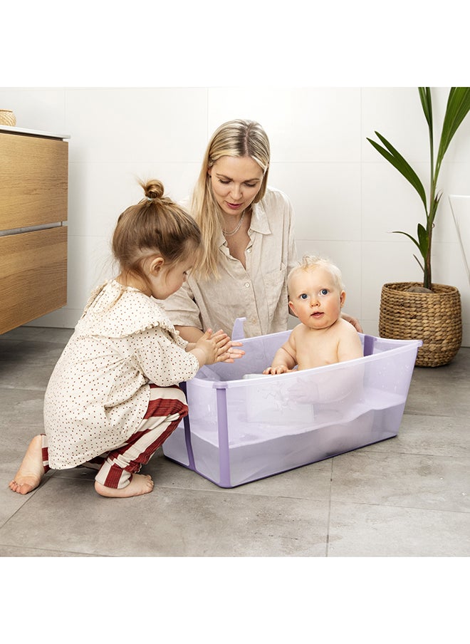 STOKKE Extra-Large Foldable Baby Flexi Bath X Large Lavender  - Image 5
