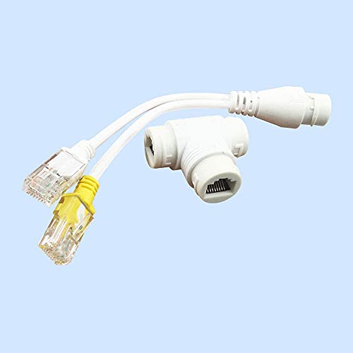 HANUTECH Poe Multiplexer 1 in 2 out | Poe Splitter | Poe Injector, Upto 100M Over Ethernet Cat6 for IP Cameras - Image 1