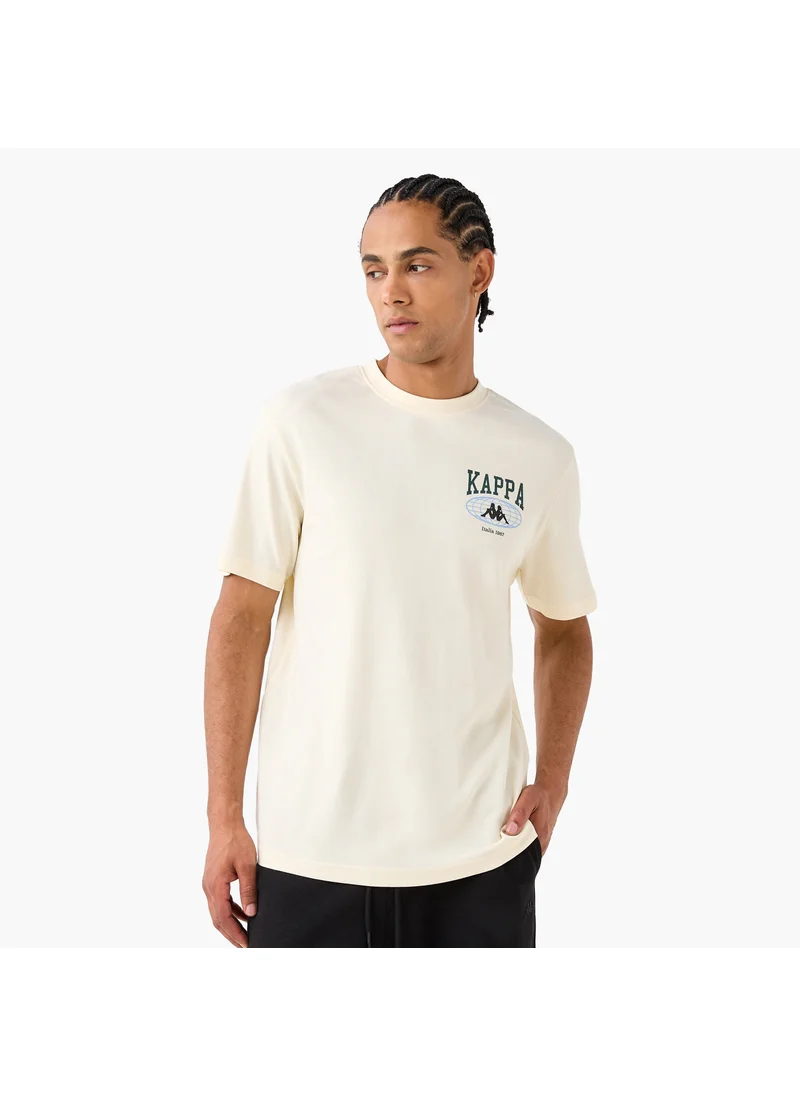 Kappa Kappa Logo Print Crew Neck T-shirt