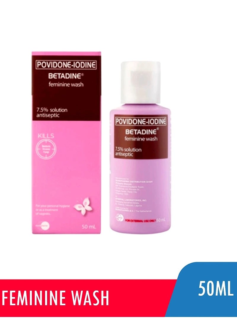 BETADINE Feminine wash 50 Ml  - Image 2
