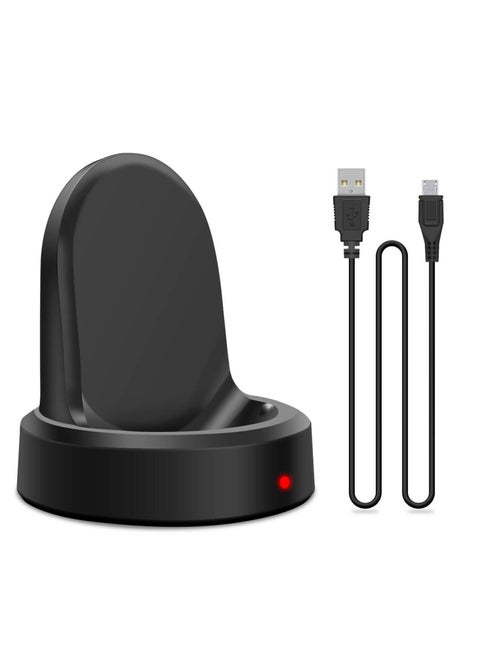 Samsung Gear S3 Watch Charger, S4 S2 Wireless Charging Cradle Dock for Classic/Frontier Smartwatch