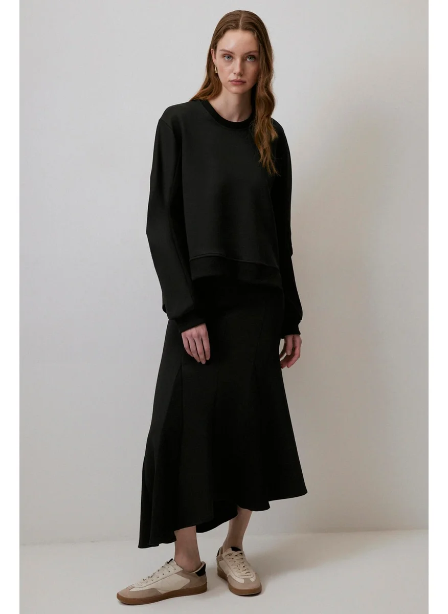 تاتشي Slit Tunic Trousers Scuba Suit
