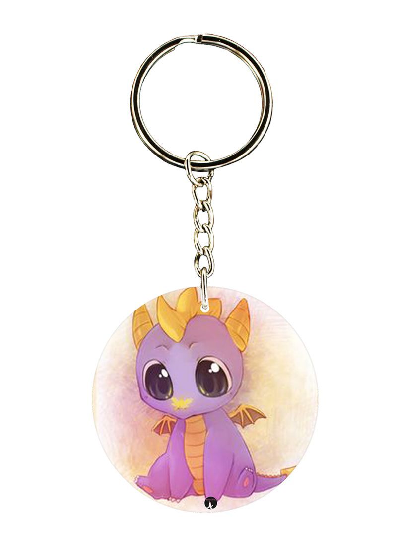 RKN Spyro Printed Keychain