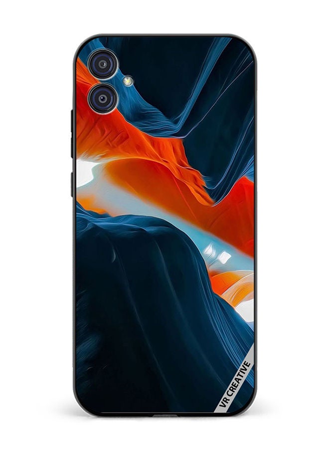 VR CREATIVE Protective Case Cover For Samsung Galaxy M04/F04 Layers Design Multicolour - Image 1