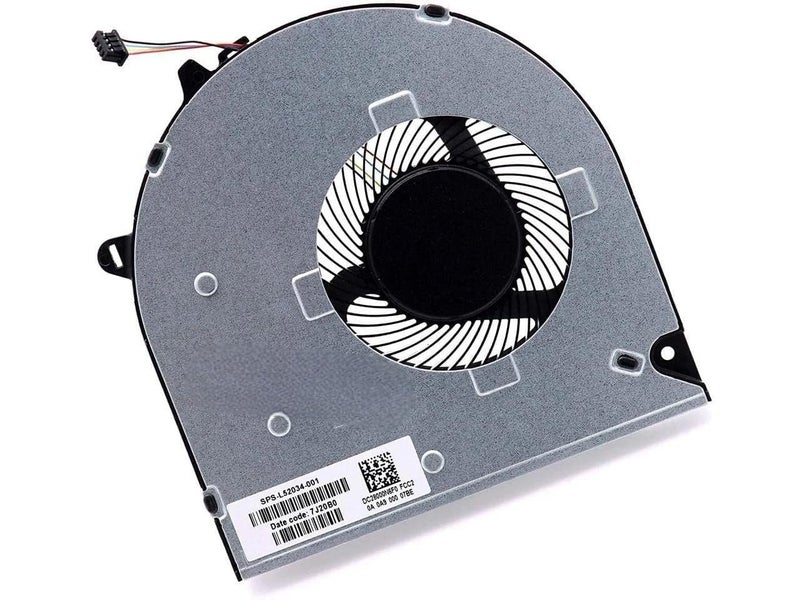 Swiztek Laptop CPU Cooling Fan for HP 15s-du/dr/dw/dy, 15-DW0043DX, 15-GW/GU/GY/GR, 15s-du0096tu/du0002TX, 250/255 G8 G9, TPN-C151 Series, L52034-001 - Image 2