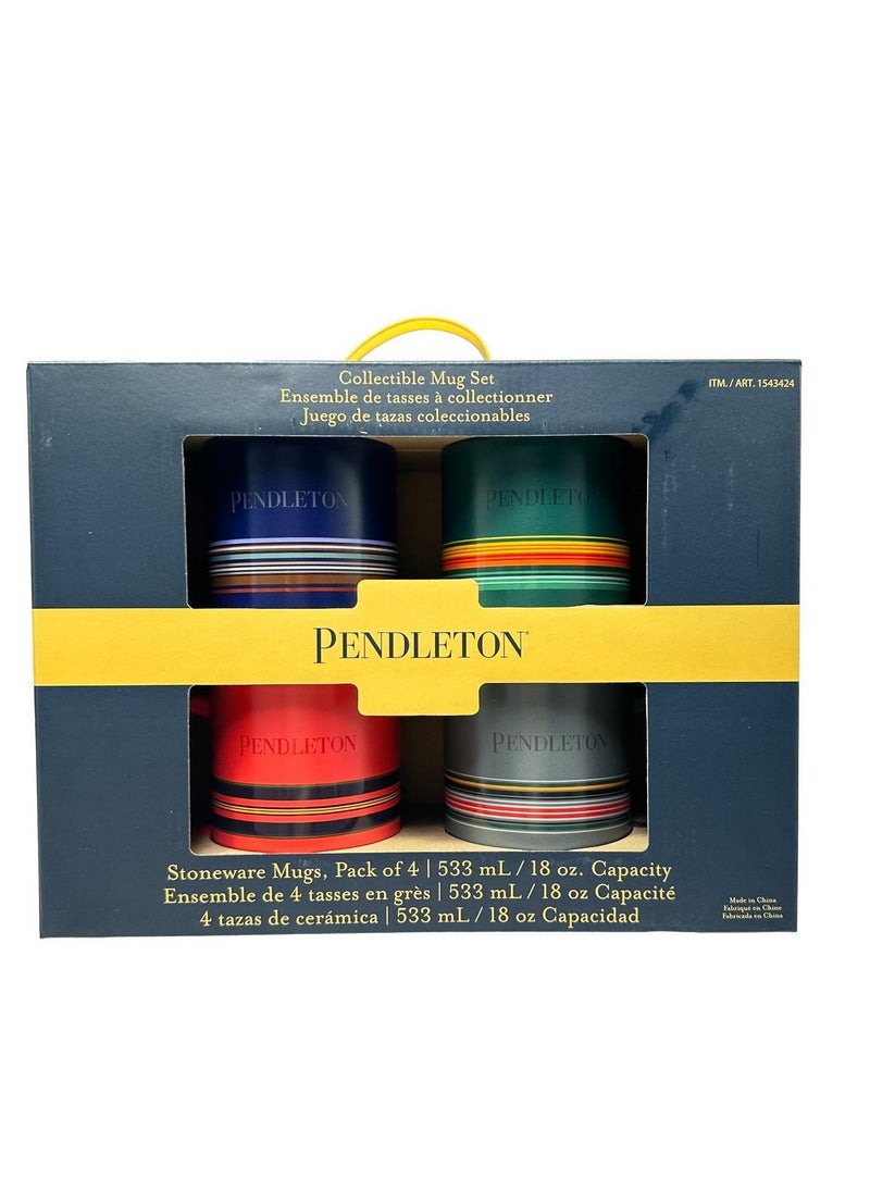 Pendleton - Stoneware Mug Box Set 4 National Parks Collection 533 ml Per Mug - Image 1