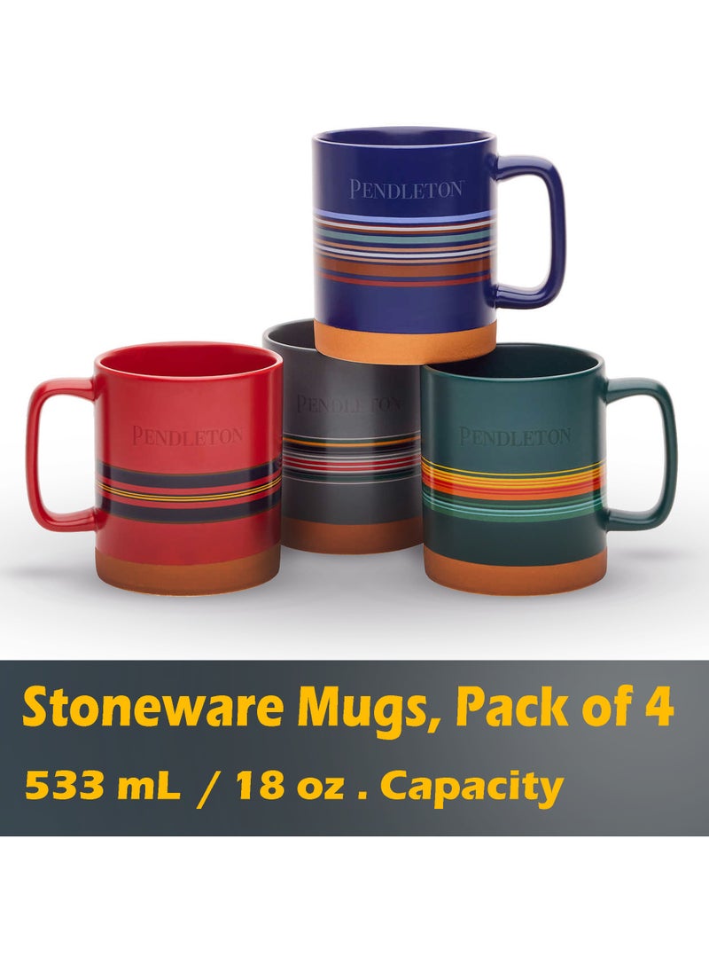 Pendleton - Stoneware Mug Box Set 4 National Parks Collection 533 ml Per Mug - Image 1