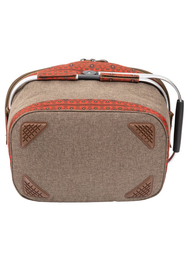 AL SANIDI Heat and cold insulated keeping bag for food and drinks, Food bag for Trips, Size 31*25*44 Cm  - Image 3