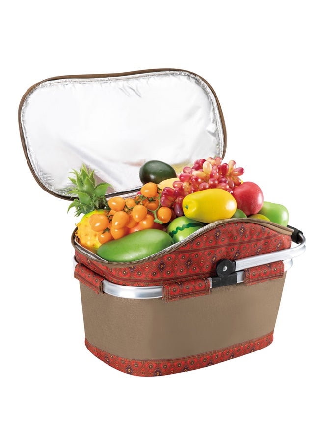 AL SANIDI Heat and cold insulated keeping bag for food and drinks, Food bag for Trips, Size 31*25*44 Cm  - Image 5