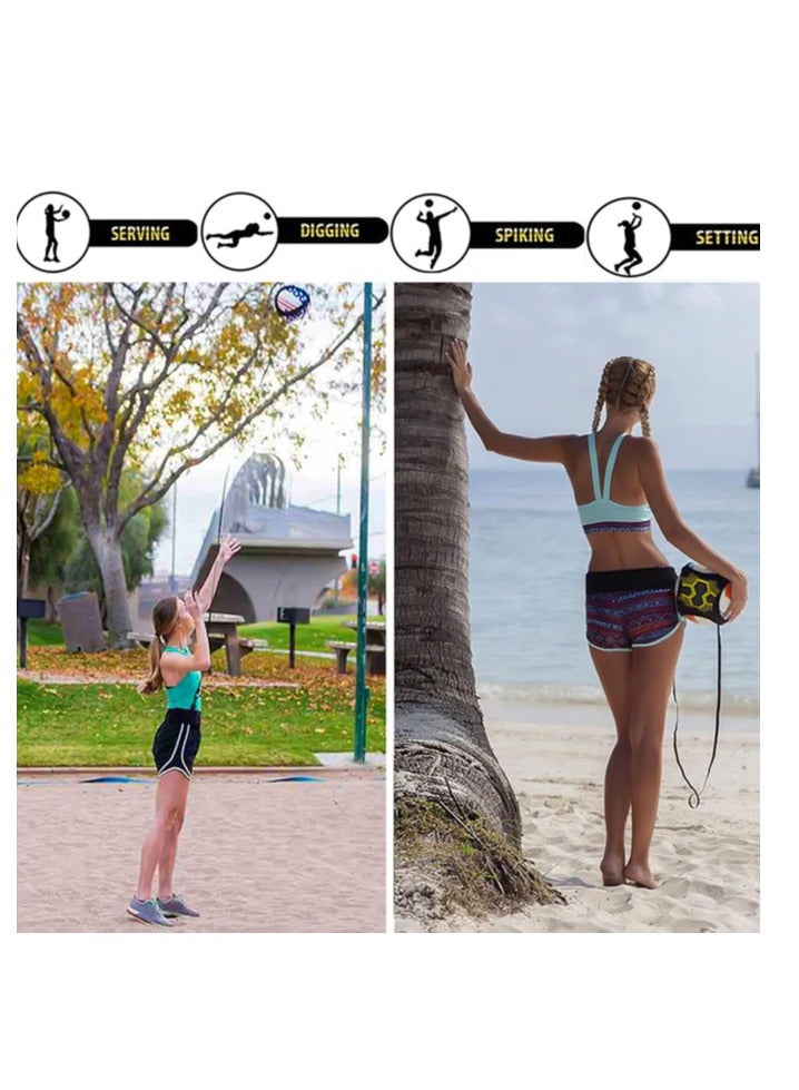 MOCOM Soccer Ball Football Kick Solo Trainer Hands-Free Adjustable Solo Soccer Trainer Adjustable Football Training Belt Juggling Kicking Practice - Fits All Ball Size- Boost Your Skills - Image 5