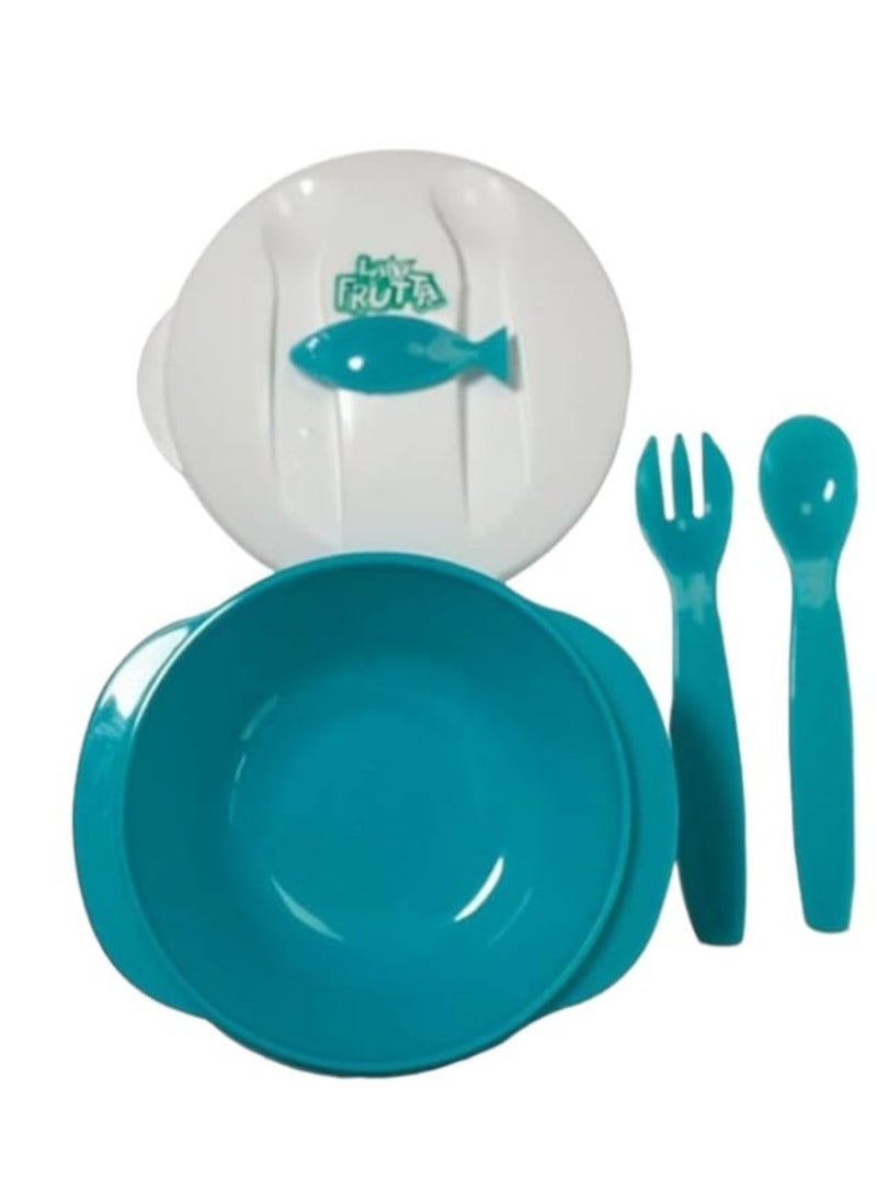 La Frutta - La Frutta baby tableware safe set for kids - green - Image 1