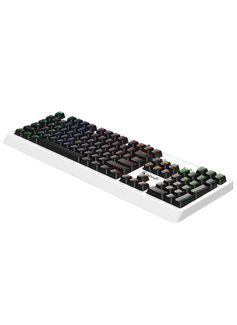 B810RC RGB Gaming Keyboard - Optical BLUE Switch - LK Tactile & Clicky - Zero-Lag Response with Lightning Speed - Magnetic Detachable Cover (White) - pzsku/Z7D3579EB0214C5EEA719Z/45/_/1707931312/23f5dec2-d128-4170-ba71-aab3b0723f43