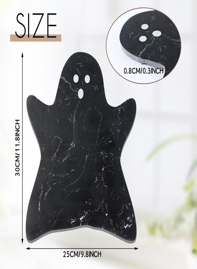 Reallnaive Black Ghost Marble Cheese Board Charcuterie Cutting Tray Marble Serving Decorative for Decoration Charcuterie Kitchen - Image 2