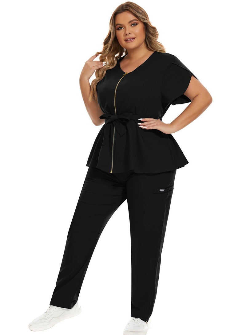 KUYING New Fashion Quick Drying Short Sleeved Pants Medical Work Clothes  - Image 1
