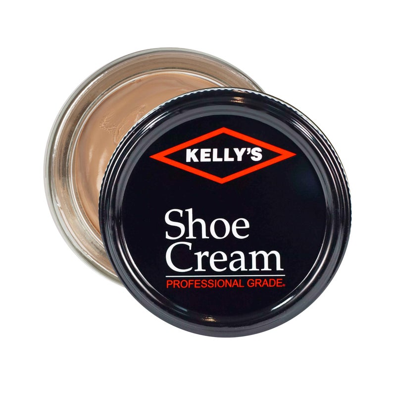 KELLYS Kelly's Beige Taupe Shoe Polish 1.5 oz - Professional Leather Shoe Cream - Image 2