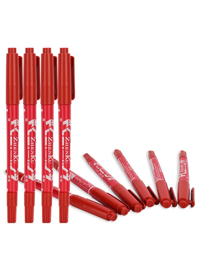 NIBEMINENT 10 Piece Double Head Scribe Piercing Tattoo Maker - Image 1