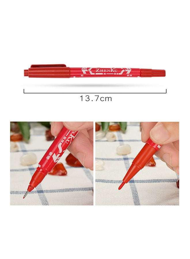 NIBEMINENT 10 Piece Double Head Scribe Piercing Tattoo Maker - Image 2