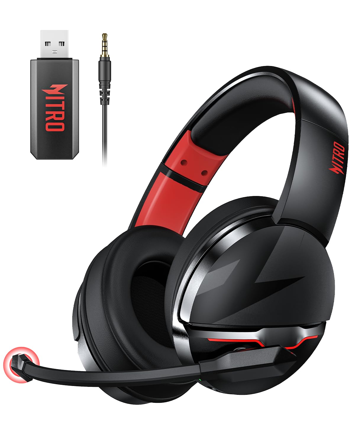 Acer K2 Nitro Dual Mode Gaming Headset (Over-The-Head/Adjustable ...