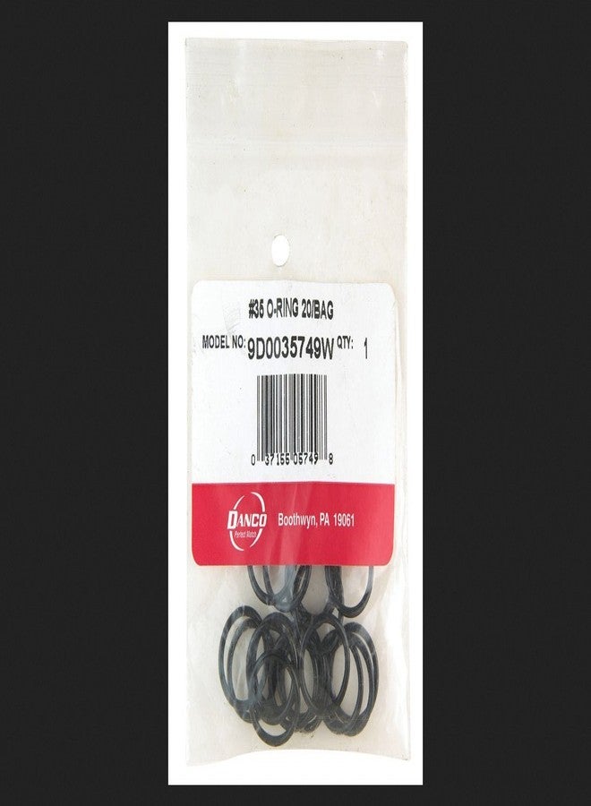 Danco 0.69 in. Dia. x 0.56 in. Dia. Rubber O-Ring 20 pk - Total Qty: 1 - Image 2