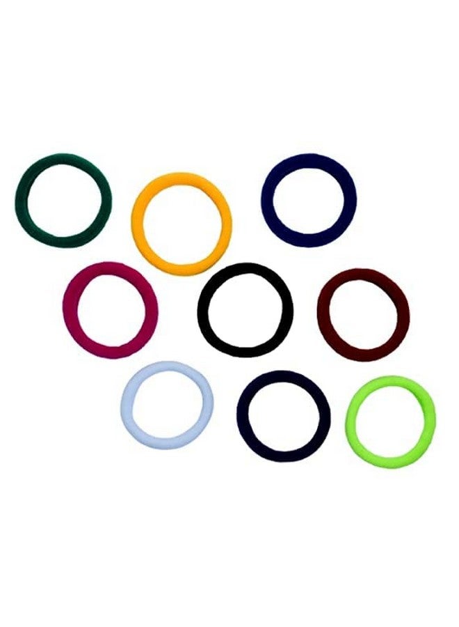 ادفانسد إستور حامل ذيل الحصان المطاطي متعدد الألوان من Advancedestore للفتيات والنساء، إكسسوارات شعر بتصميم أنيق - أسود، أبيض، أزرق، أرجواني، أحمر وغير ذلك الكثير (UNICON-MEDIUM 50 قطعة)