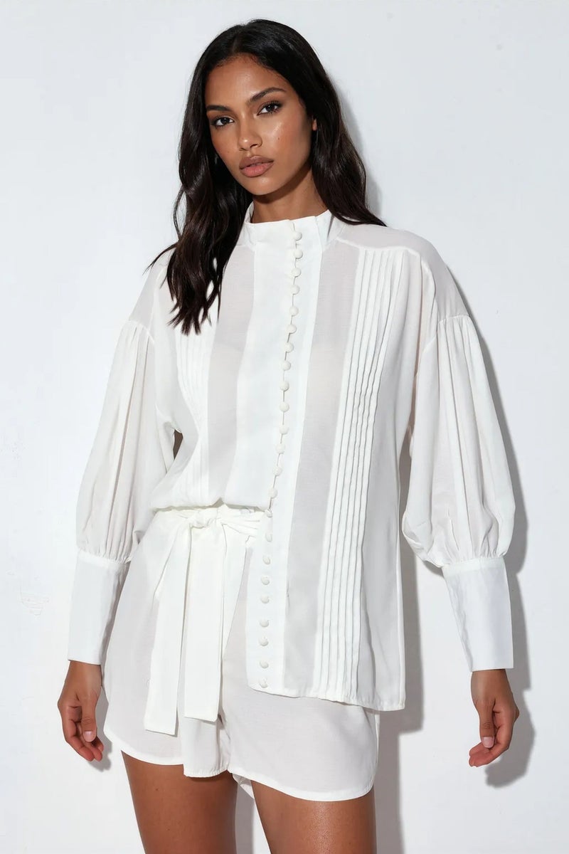 Jennyfer Belted Short Playsuit - Image 1