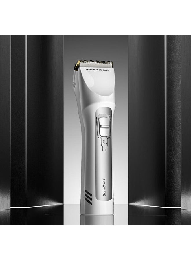 Samcoos Electric Upgraded Nano Ceramic Hair Clipper Ultra-low Noise Home Haircut Trimmer Adult And Kids Universal Electric Hair Cutter Three-speed Adjustment Long Battery Life