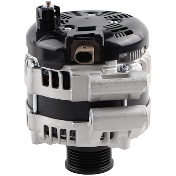 MISIOEK Alternator 12V 230A CW 6-Groove Pulley Compatible 2014-2018 Ram 1500, 2019 1500 Classic, V6 3.0L, Replace 56029696AA 11781N - Image 4
