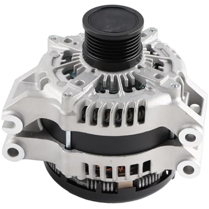 MISIOEK Alternator 12V 230A CW 6-Groove Pulley Compatible 2014-2018 Ram 1500, 2019 1500 Classic, V6 3.0L, Replace 56029696AA 11781N - Image 3