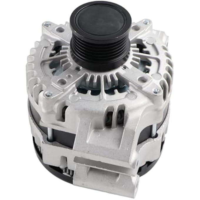 MISIOEK Alternator 12V 230A CW 6-Groove Pulley Compatible 2014-2018 Ram 1500, 2019 1500 Classic, V6 3.0L, Replace 56029696AA 11781N - Image 2