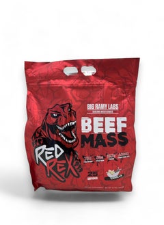 BIG RAMY LABS Red Rex, Beef Mass,25 Servings, Vanilla Flavour 10.71lb 