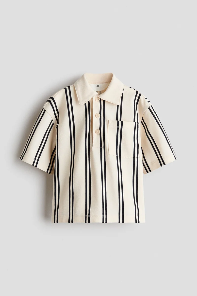 H&M Cotton piqué polo shirt