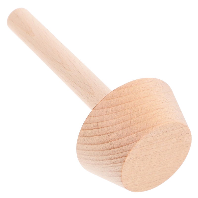 Wooden Egg Tart Mold Large Tamper Pastry Presser For Home Bakery Dessert Preparation - Image 2