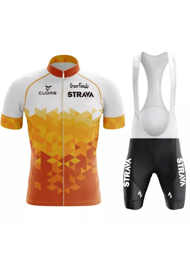 KUYING GR New Summer Outdoor Sunscreen Moisture Absorption Quick Drying Bicycle Women's Cycling Clothing Set  - Image 1