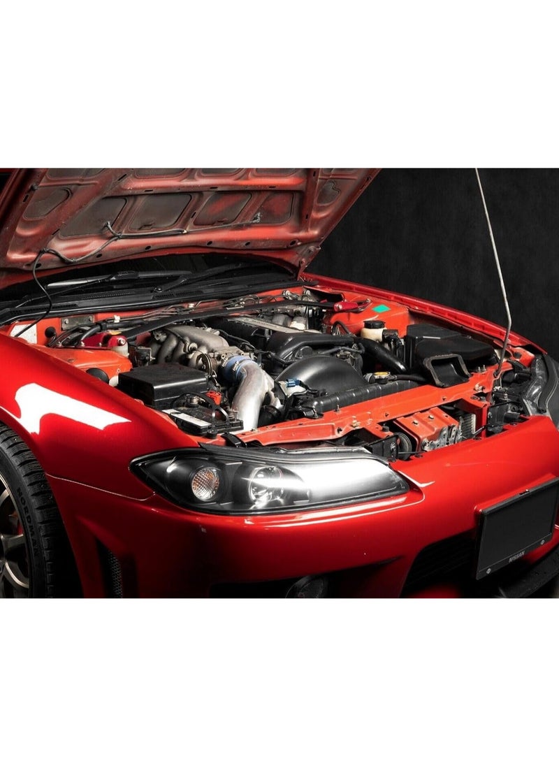 TAIKO Front Tower Strut Bar Brace for Nissan Silvia S14 S15 1993-2002  - Image 5