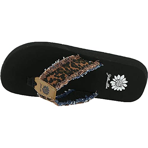 Yellow Box Women's Flip-Flop, Tan, 9.5 - Image 4