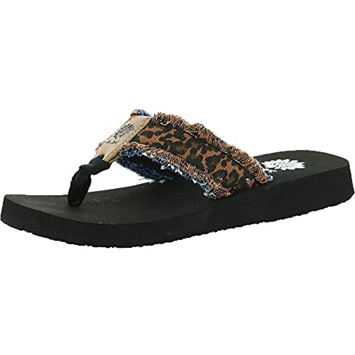 Yellow Box Women's Flip-Flop, Tan, 9.5 - Image 1