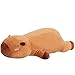 FFxiong 24 Inch Capybara Stuffed Animal Large Soft Plush Toy Pillow Cute Plushies Kapibala Big Doll Gift for Kids Boys Girls Birthday Valentines Christmas - Image 2