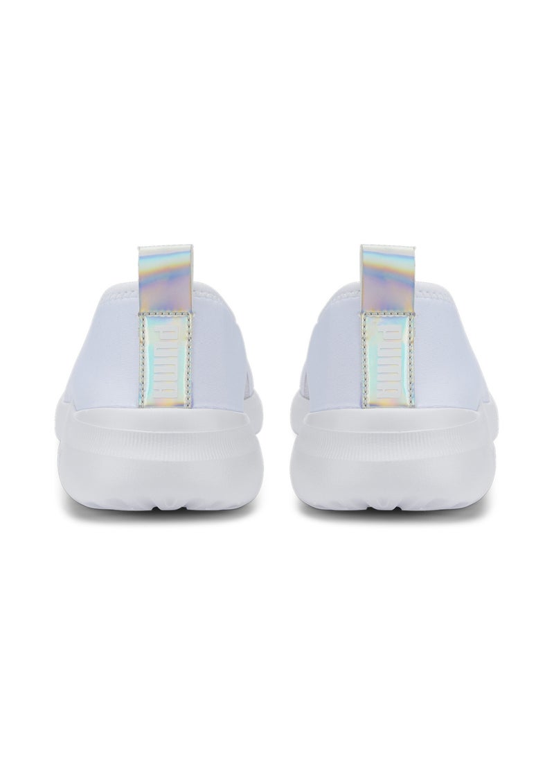 PUMA - Adelina Shine Womens White Slip-On Shoes - Image 1