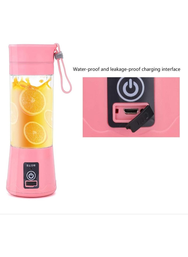 Countertop Fruit Juicer 380ml ZN-090 Pink - Image 5