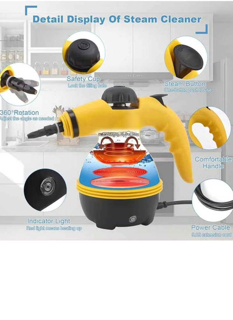 Generic - High Pressure Steam Cleaner  Compact Portable Steam Cleaner for Home Kitchen - Image 1