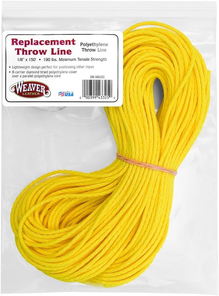 Arborist Replacement Polyethylene Throw Line , Yellow