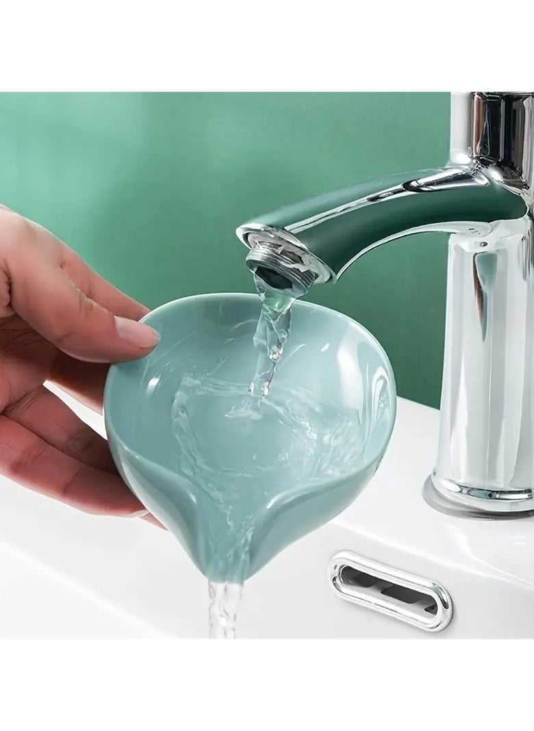Leaf Shape Soap Holder 2Pcs